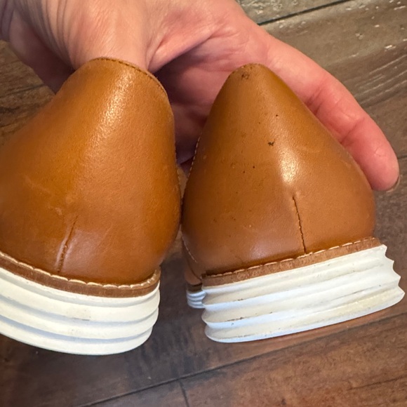 Cole Haan Grand OS- Women’s Tan Leather & Suede Loafers - Picture 8 of 16